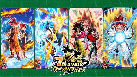 All Character Categories. . 7th anniversary banners dokkan